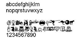 Chungsdingbats 另類字體