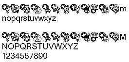 Krnewastro 另類字體