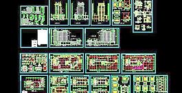 多層商業(yè)銀行辦公樓建筑施工設(shè)計(jì)圖