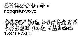 Krbunnydings 另類字體