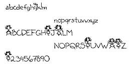 Kaileen 另類字體