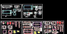 污水調(diào)節(jié)池建筑施工設計圖