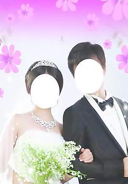 結婚展架圖片