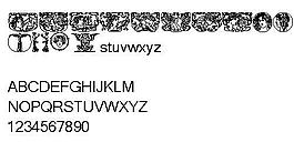 Women 另類字體