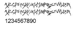 Mdbsser 另類字體