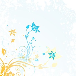 摘要背景花與花