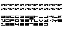 Squarerv 另類字體