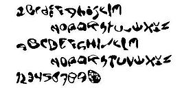 Ectoblster 另類字體