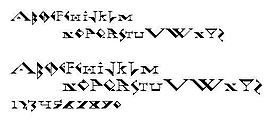 Fadgod 另類字體