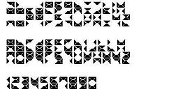 Triangel 另類字體