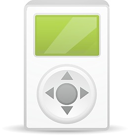 iPod媒體圖標綠色版