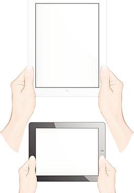 平板電腦矢量素材1