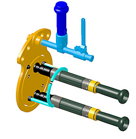 擰緊軸