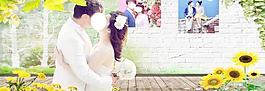 結(jié)婚背景墻圖片