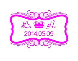 婚禮logo圖片