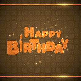 為慶祝生日賀卡或背景