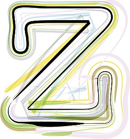 說(shuō)明有機(jī)字體字母Z