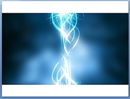 藍色幻燈片背景