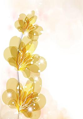 炫彩鮮花矢量素材2