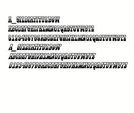 a_GildiaTitulB&W 英文字體下載