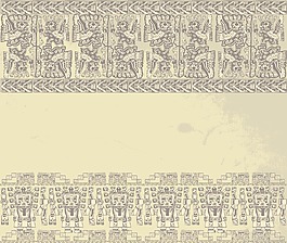 垃圾印加背景矢量插畫(huà)