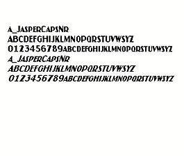 a_JasperCapsNr 英文字體下載