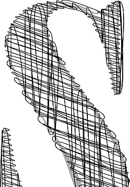 手繪字體插圖