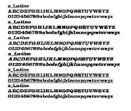 a_Latino 英文字體下載