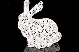 斯坦福大學的復活節兔子的Voronoi