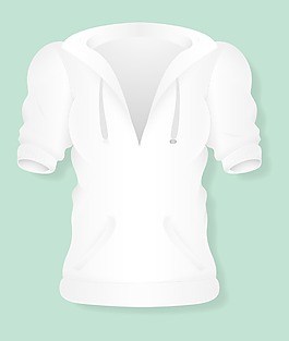 女孩的冬季夾克設計矢量插畫模板