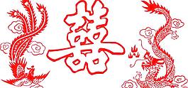 結婚龍鳳圖圖片