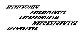 ABBERANC 英文字體下載