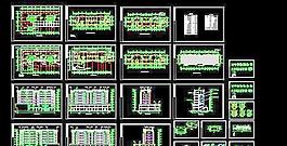 三層辦公樓建筑設(shè)計施工圖紙
