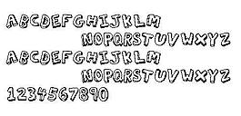 Actionj 英文字體下載