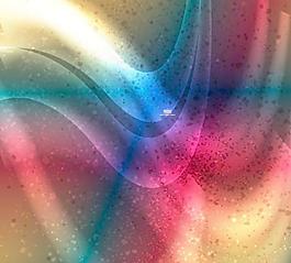 幻彩動感背景矢量素材1