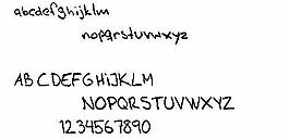 AHNBERGHAND 英文字體下載