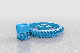 大的和小的人字齒輪Prusa I3