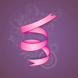 時(shí)尚的絲帶或旗幟背景設(shè)計(jì)