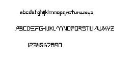 ANDROs 英文字体下载