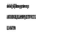 An irritating speck 英文字体下载
