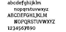 Arslegothic 英文字體下載