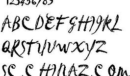 BELVA 英文字體下載