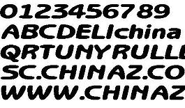 BEND 英文字體下載