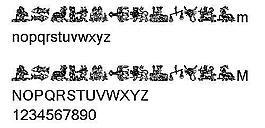 Tierkreis3 另類(lèi)字體