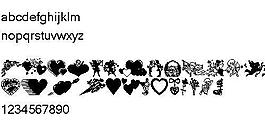 Valentinec 另類字體