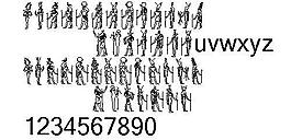 Deities 另類字體