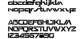 Seperate 另類字體