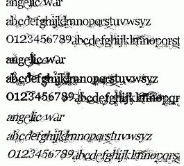 AngelicWar 英文字體下載