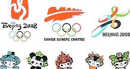 北京奥运会标志矢量图