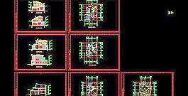 農(nóng)村三層簡(jiǎn)易坡屋頂別墅設(shè)計(jì)圖14x17